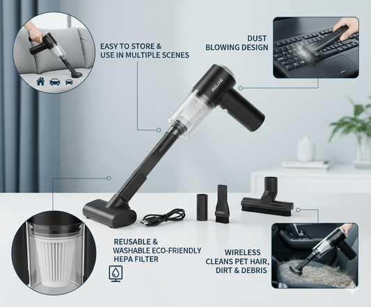 Smart Car Vacuum – 7 in 1 Vacuum Cleaner